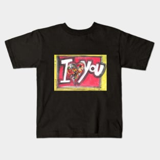 l love you - 8 Kids T-Shirt